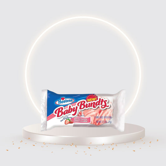 Hostess Baby Bundts Strawberry Cheesecake 33g