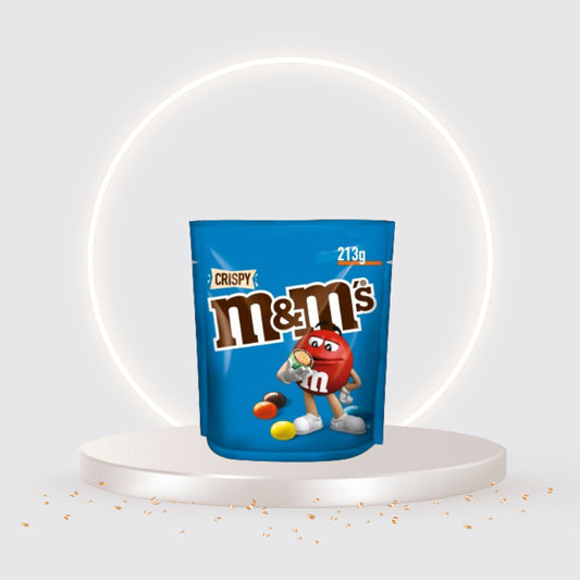 M&M's Crispy Milch-Schoko-Kugeln mit Knusperreis-Kern 213g